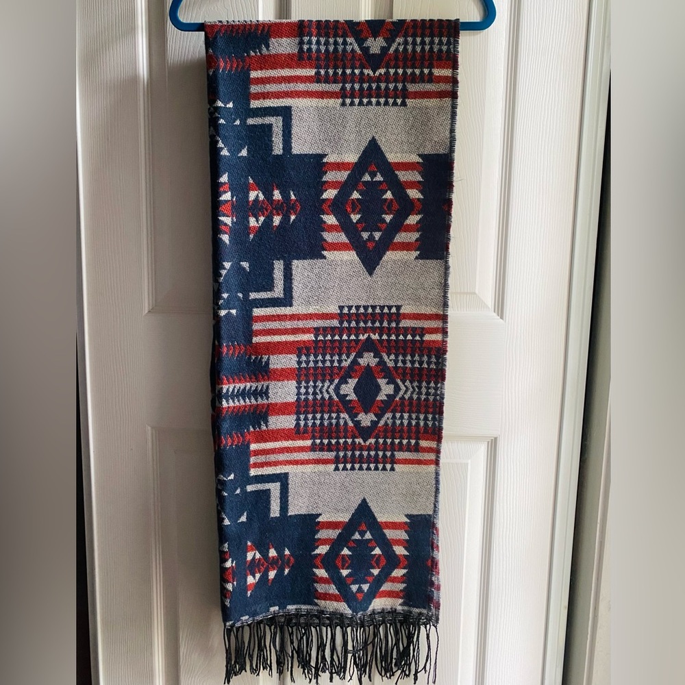 HUGE poncho/scarf, soft fall or winter.